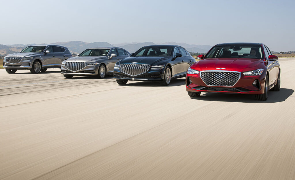 2021 Genesis lineup